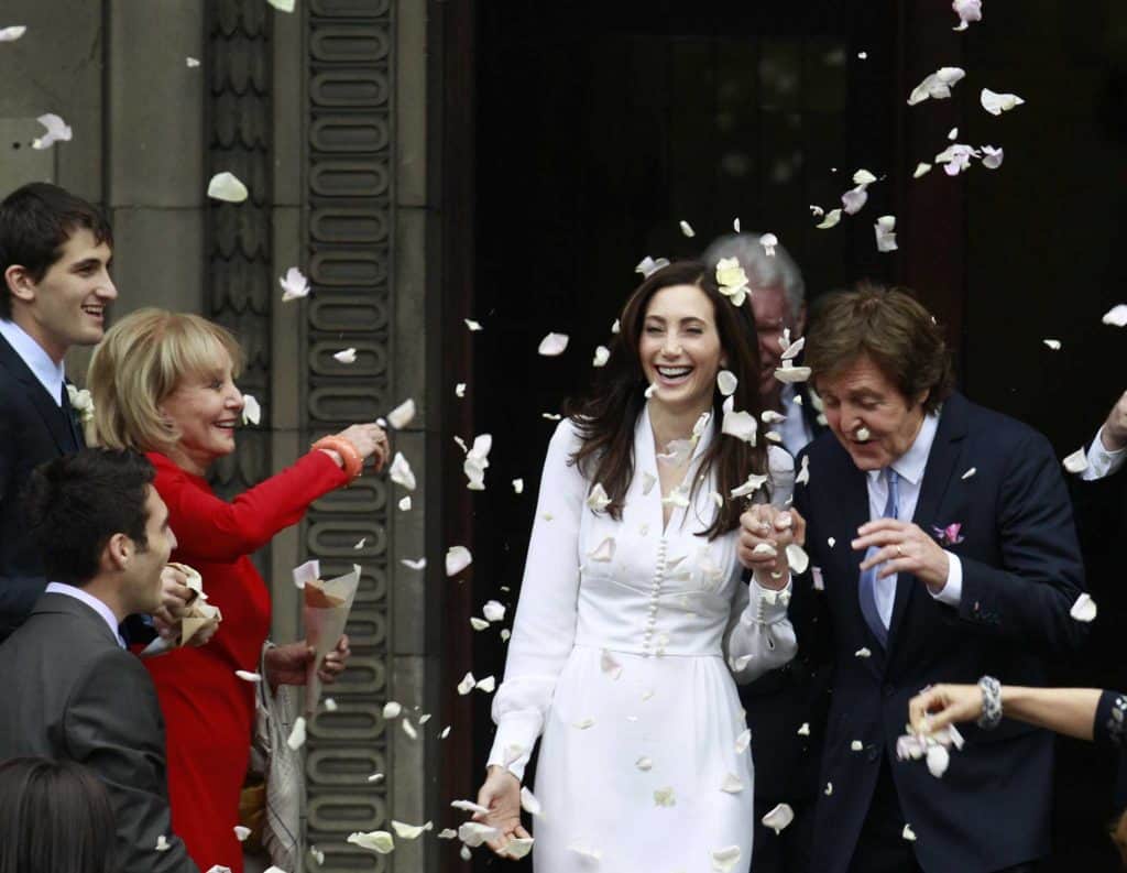 Paul McCartney and Heather Mills wedding